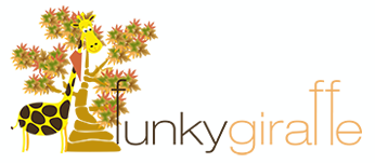 funkygiraffelogo The Worst Kept Secret in Baby Land   Funky Giraffe Bibs