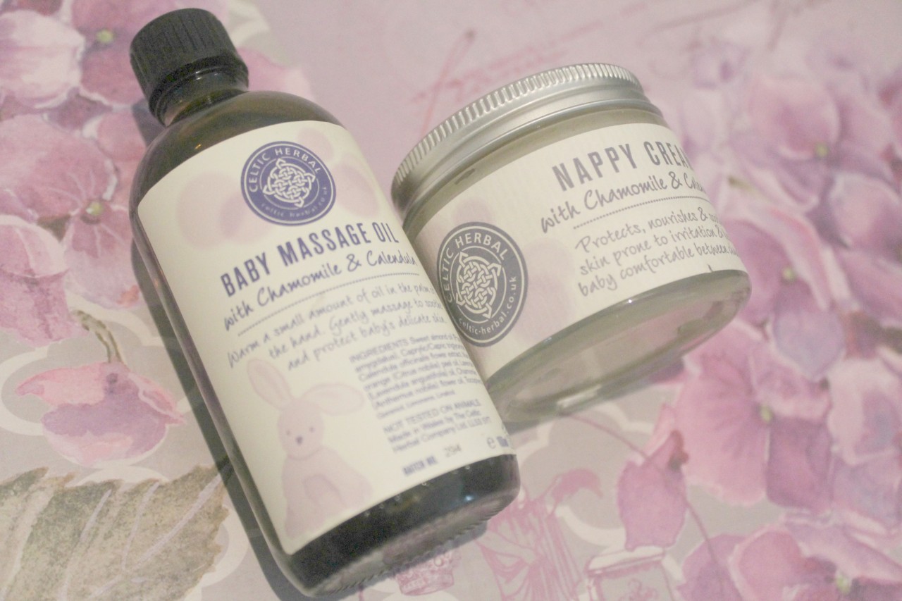 Bebe Loco Baby Skin Celtic Herbal Chamomile and Calendula Nappy Cream and Massage Oil from Bebe Loco