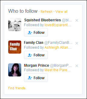 Who to follow